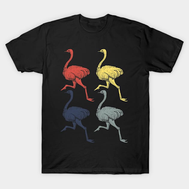 ostrich bird T-Shirt by ShirtsShirtsndmoreShirts